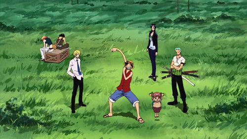 One Piece - S7E209: Round 1! One Lap of the Donut Race!