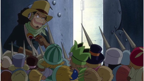 One Piece - S16E671: Defeat Sugar! The Army of the Little People Charges!