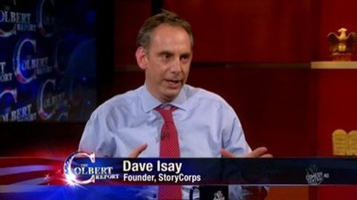 The Colbert Report - S6E63: David Isay