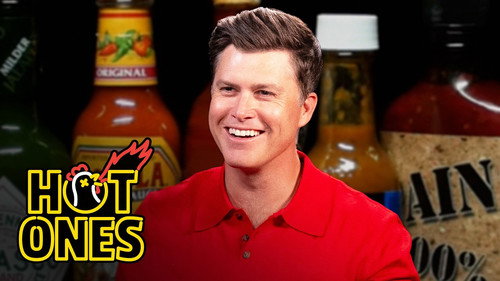 Hot Ones - S30E2: Colin Jost Fights Fire With Fire While Eating Spicy Wings