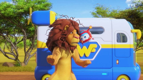 Super Wings - S7E14: Itchy Lion Rescue