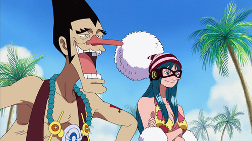 One Piece - S11E382: The Slow-Slow Menace! 'Silver Fox' Foxy Returns!