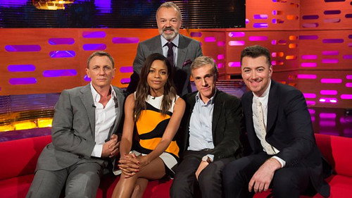 The Graham Norton Show - S18E5: Daniel Craig, Naomie Harris, Christoph Waltz, Sam Smith