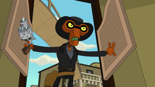 Futurama - S8E3: How the West Was 1010001