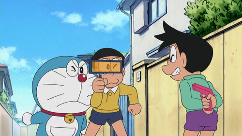 Doraemon - S1E659: Okyaku no Kao o Kumitateyou