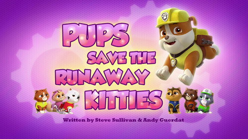 PAW Patrol - S4E18: Pups Save the Runaway Kitties