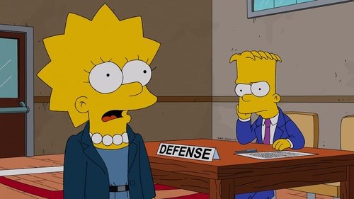 The Simpsons - S24E16: Dark Knight Court