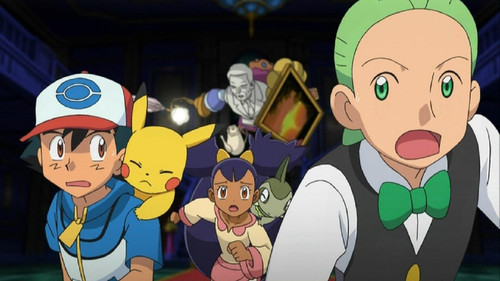 Pokémon - S14E26: Scare at the Litwick Mansion!