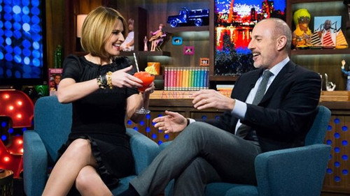 Watch What Happens Live with Andy Cohen - S11E15: Matt Lauer & Savannah Guthrie