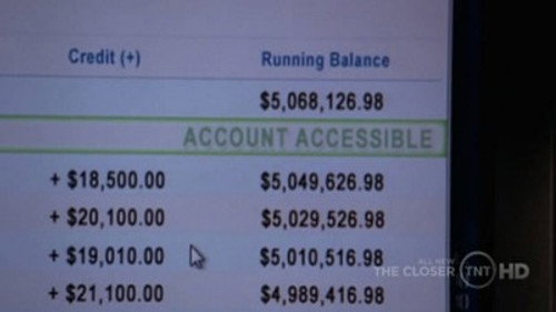 The Closer - S5E2: Blood Money