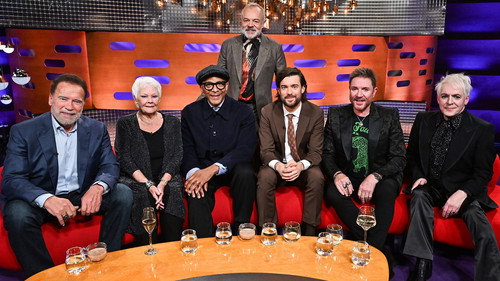The Graham Norton Show - S31E5: Arnold Schwarzenegger, Dame Judi Dench, Jay Blades, Jack Whitehall and Duran Duran