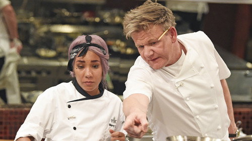 Hell's Kitchen - S19E14: Snuggling with the Enemy