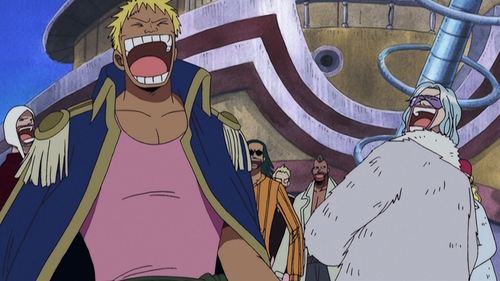 One Piece - S6E150: Dreams Don't Come True?! Bellamy Versus the Saruyama Alliance!