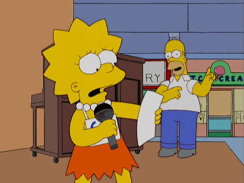 The Simpsons - S16E18: A Star Is Torn