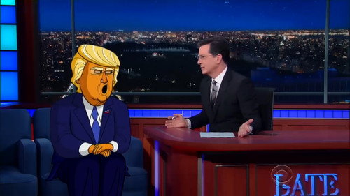 The Late Show with Stephen Colbert - S1E116: Eric Stonestreet, Jason Jones, Elizabeth Warren