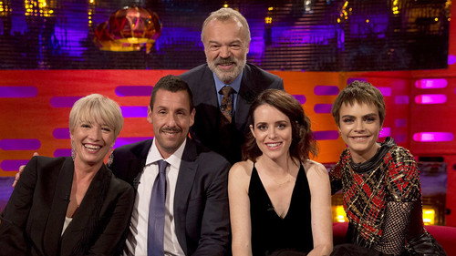 The Graham Norton Show - S22E5: Emma Thompson,  Adam Sandler, Claire Foy, Cara Delevingne