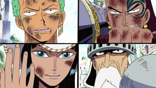 One Piece - S6E179: Collapsing Upper Ruins! The Quintet for the Finale!
