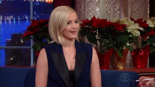 The Late Show with Stephen Colbert - S1E58: Jennifer Lawrence, Doris Kearns Goodwin, Sleater-Kinney