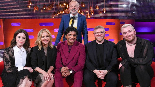 The Graham Norton Show - S30E15: Claire Foy, Sarah Michelle Gellar, M. Night Shyamalan, Rob Beckett and Sam Smith