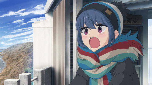 Laid-Back Camp - S2E2: New Year's Solo Camper Girl