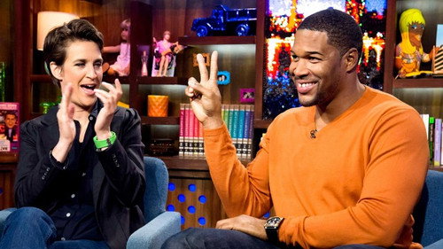 Watch What Happens Live with Andy Cohen - S10E64: Michael Strahan & Rachel Maddow