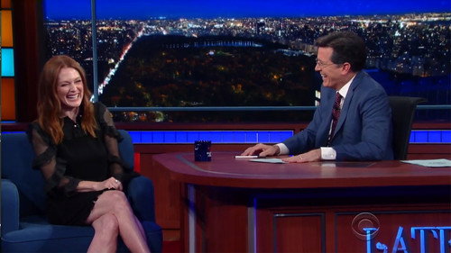 The Late Show with Stephen Colbert - S1E46: Julianne Moore, Burt Reynolds, Public Image Ltd