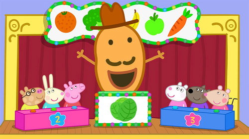 Peppa Pig - S6E31: Mr Potato's Fruit and Vegetable Quiz