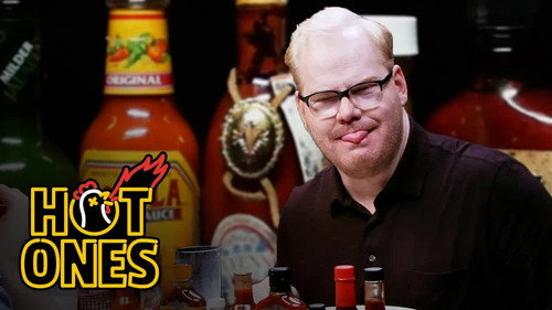 Hot Ones - S2E13: Jim Gaffigan Rediscovers His Flop Sweat Eating Spicy Wings