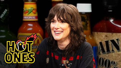 Hot Ones - S28E12: Winona Ryder Needs More Ice Cream While Eating Spicy Wings