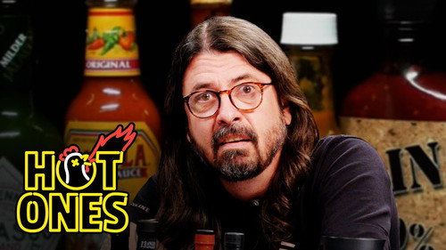 Hot Ones - S17E6: Dave Grohl Makes a New Friend While Eating Spicy Wings