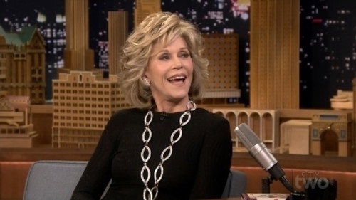 The Tonight Show Starring Jimmy Fallon - S2E73: Jane Fonda, Sean Diddy Combs, the Vaccines, Jeff Bradshaw