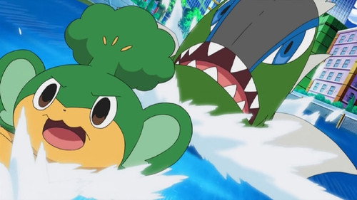 Pokémon - S14E37: A Fishing Connoisseur in a Fishy Competition!