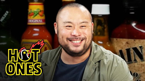 Hot Ones - S16E9: David Chang Sweats Like Crazy While Eating Spicy Wings