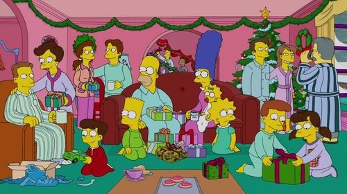 The Simpsons - S25E8: White Christmas Blues