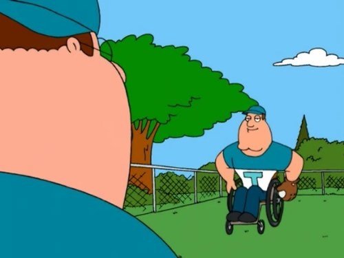 Family Guy - S1E5: A Hero Sits Next Door