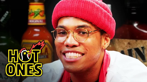 Hot Ones - S7E3: Anderson .Paak Sings Hot Sauce Ballads While Eating Spicy Wings