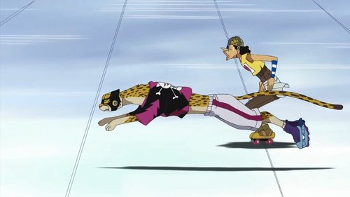 One Piece - S7E214: A Seriously Heated Race! Into The Final Round!