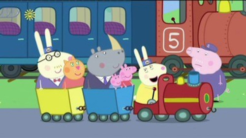 Peppa Pig - S4E20: Grandpa Pig's Train to the Rescue