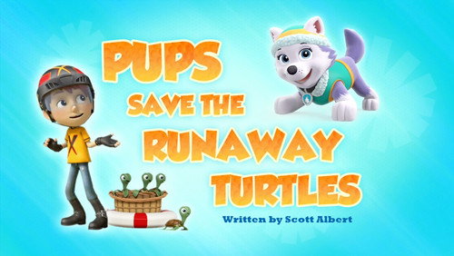 PAW Patrol - S4E37: Pups Save the Runaway Turtles