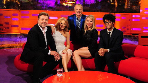 The Graham Norton Show - S15E1: Russell Crowe, Cameron Diaz, Richard Ayoade, Kylie Minogue